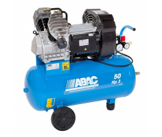 Поршневой компрессор 50 л, 330 л/м, 220В, 2.2 кВт, коаксиальный (прямой), масляный Abac V30/50 CM3