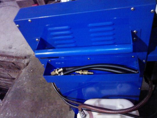 Установка для промывки и полной замены масла в АКПП с насосом 6 л/мин, фильтр 25 мкм, 220В IMPACT-350