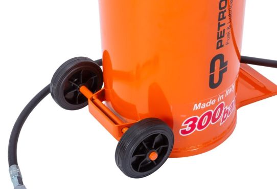 Нагнетатель смазки ручной на 16 л, давление до 300 бар, с производительностью до 6 г/ход Petropump PP210010