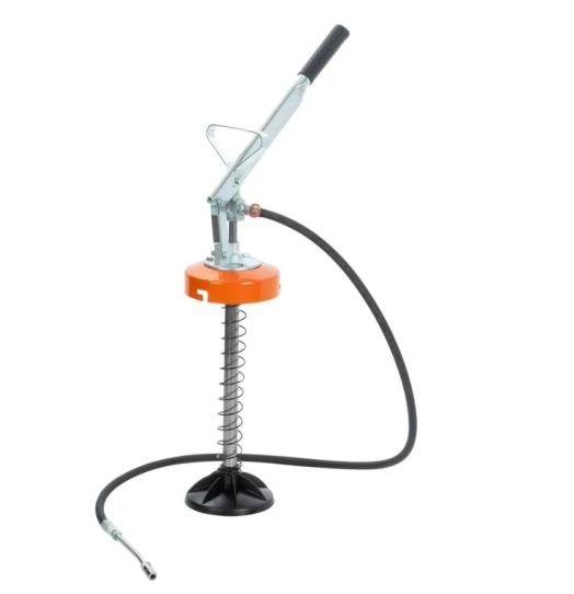 Нагнетатель смазки ручной на 16 л, давление до 300 бар, с производительностью до 6 г/ход Petropump PP210010