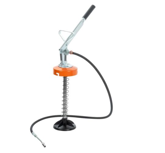 Нагнетатель смазки ручной на 8 л, давление до 150 бар, с производительностью до 10 г/ход Petropump PP210011