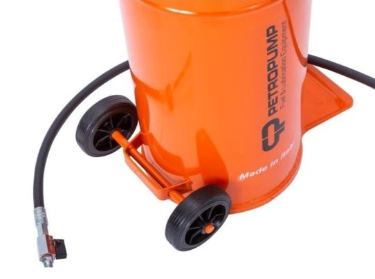 Нагнетатель смазки ручной на 16 л, давление 150 бар, с производительностью до 10 г/ход Petropump PP210014