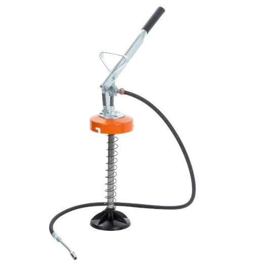 Нагнетатель смазки ручной на 16 л, давление 150 бар, с производительностью до 10 г/ход Petropump PP210014