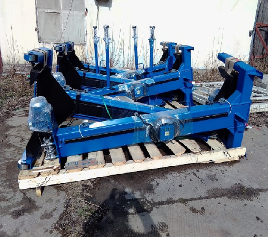 Подкатной подъемник электромеханический 6т АСО ПП-6, 4 колонны