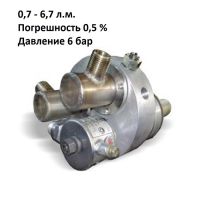 Счетчик жидкости механический 0,7-6,7 л.м. 6 бар ППО-10-0,6-0,5-ДИ-0-5 Счетчик жидкости механический 0,7-6,7 л.м. 6 бар ППО-10-0,6-0,5-ДИ-0-5