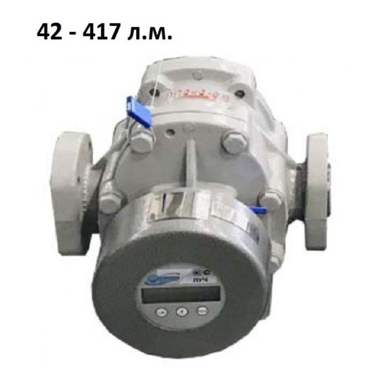 Счетчик топлива механический 42-417 л.м. 6 бар ППО-ЛУЧ-03-40 0,6-СУ (1,1-6,0)-0,5