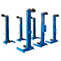 Подкатной подъемник для грузовых автомоблей электромеханический 24т АСО ППТ-24, 6 колонн