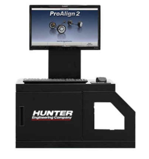 Стенд сход-развал 3D для легковых автомобилей напольный Hunter PA220E/HS221ML2E