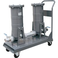 Фильтр тонкой очистки с сепарацией Gespasa FG-300x2 Fixed filtering kit 66061 на тележке Фильтр тонкой очистки с сепарацией Gespasa FG-300x2 Fixed filtering kit 66061 на тележке