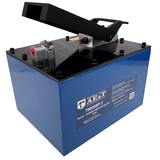 Пневмогидравлический насос ножной 6.8л T08009P-3 AE&T