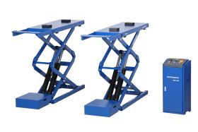 Подъемник ножничный электрогидравлический до 4т 380В для автосервиса и сход-развала Nordberg N631-4B_380 