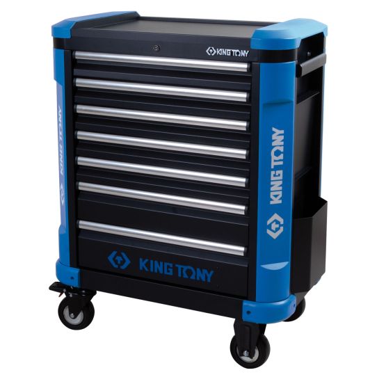 Тележка инструментальная KING TONY 87G31-7B-BK, 7 ящиков, без инструментов