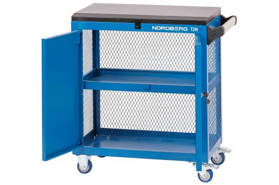 Тележка инструментальная, Nordberg T2N, 3 открытые полки, без инструмента