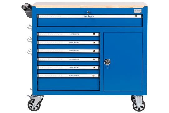 Тележка инструментальная, Nordberg T8, 7 ящиков, без инструментов