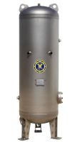 Вертикальный ресивер для компрессора с манометром, 250 литров, 10 бар 3/4 дюйма. РВ 250-02/10 АСО Бежецк