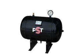 Горизонтальный ресивер для компрессора с манометром, 110 литров, 10 бар 1/2 дюйма. РГ 110/10 Remeza