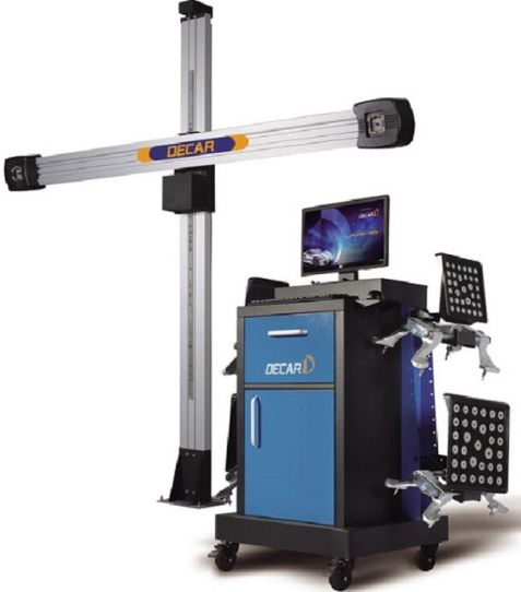 Стенд 3D сход-развал для легковых автомобилей напольный Decar Automotive DK-V3D-A.C