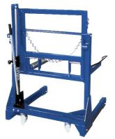 Гидравлическая тележка для транспортировки, снятия и установки колес 700 кг OMA-600