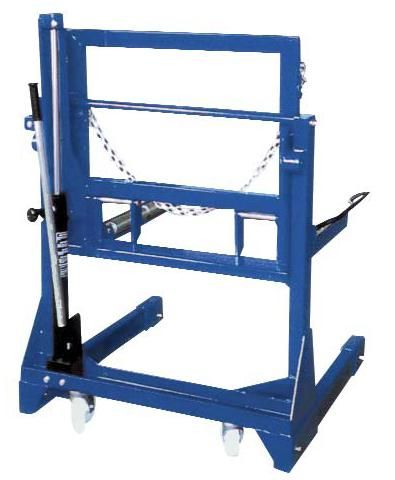 Гидравлическая тележка для транспортировки, снятия и установки колес 700 кг OMA-600