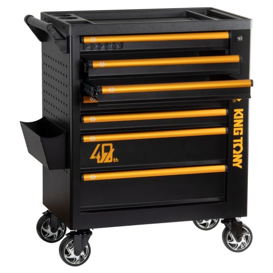 Тележка инструментальная KING TONY 87G38-7B-P40, 7 ящиков, без инструментов