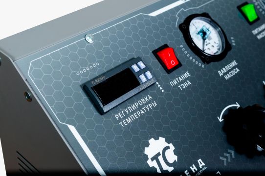 Установка для замены охлаждающей жидкости передвижная 220В, мощность тена 3.15 кВт, насос до 52 л/мин, ТехСтенд РС1100