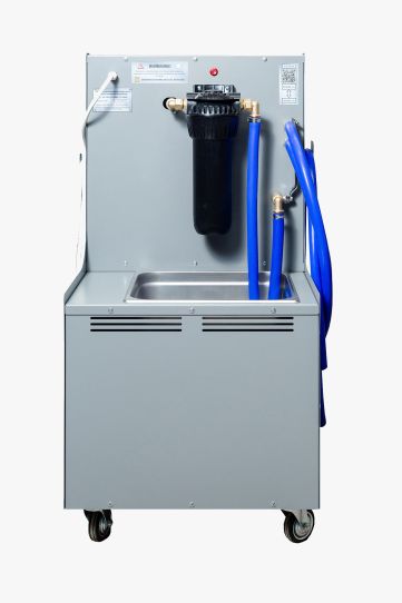 Установка для замены охлаждающей жидкости передвижная 220В, мощность тена 3.15 кВт, насос до 52 л/мин, ТехСтенд РС1100