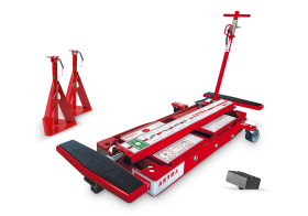 Подъемник ножничный 2.5т для шиномонтажа ASTRA AE100.1 CLASSIC пневматический передвижной