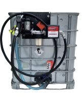 Мини АЗС для ДТ 12V еврокуб с сепаратором, счетчиком, авт. пистолетом Мини АЗС для ДТ 12V еврокуб с сепаратором, счетчиком, авт. пистолетом