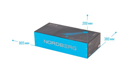 Низкопрофильный подкатной гидравлический домкрат до 3 тонн, 75-505мм Nordberg N32038