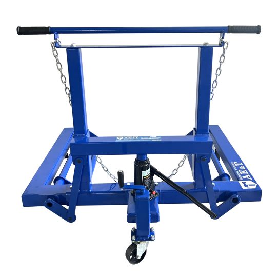 Тележка для перевозки грузовых колес гидравлическая AE&T 680 кг T08068