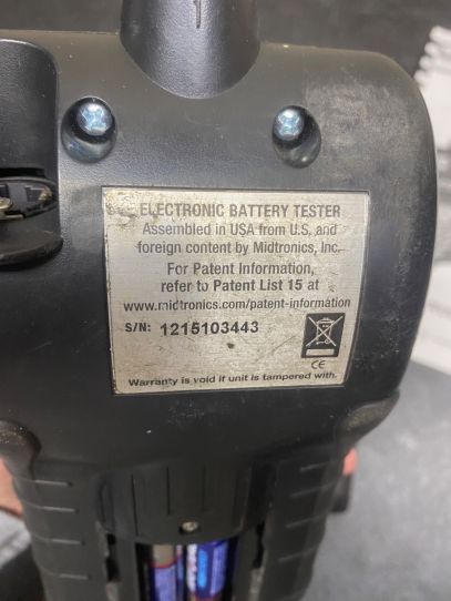 Профессиональный цифровой тестер AGM и Gel аккумуляторов 12/24 В с режимом осциллографа MIDTRONICS EXP-1000