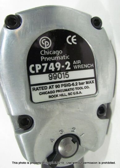 Пневмогайковерт 1/2" 830Нм Chicago Pneumatic CP749-2 (с длинным валом)