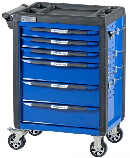 Тележка инструментальная, Nordberg T6P, 6 ящиков, без инструментов
