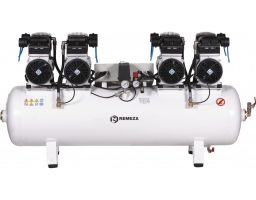 Поршневой компрессор 150 л, 750 л/м, 380В, 4.2 кВт, ременной, безмасляный Remeza СБ4/С-150.OLD20х3