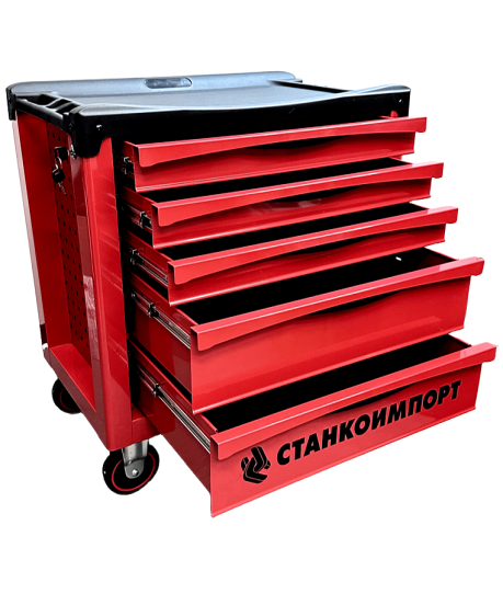 Тележка инструментальная Станкоимпорт BTD251, 5 ящиков, без инструментов