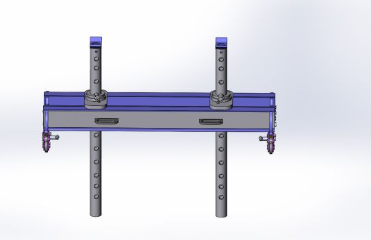Опорный мост в смотровую канаву 20 т. ОМ20