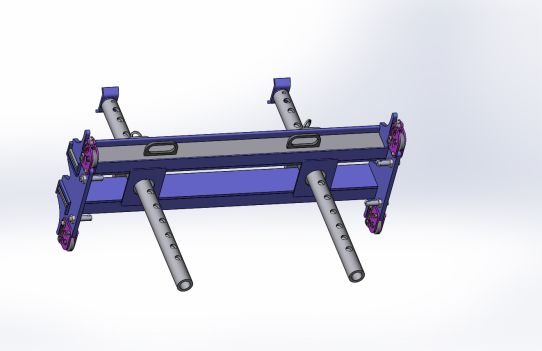 Опорный мост в смотровую канаву 20 т. ОМ20