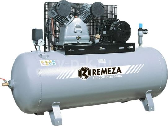 Поршневой компрессор 270 л, 690 л/м, 380В, 4 кВт, ременной, масляный Remeza СБ4/Ф-270.LB50