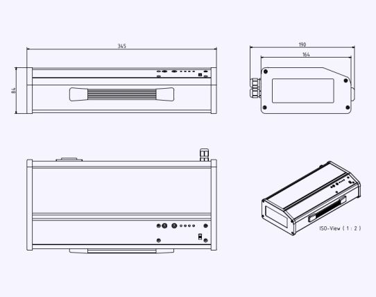 Зарядное устройство Deutronic SC500-14 12В 240 В