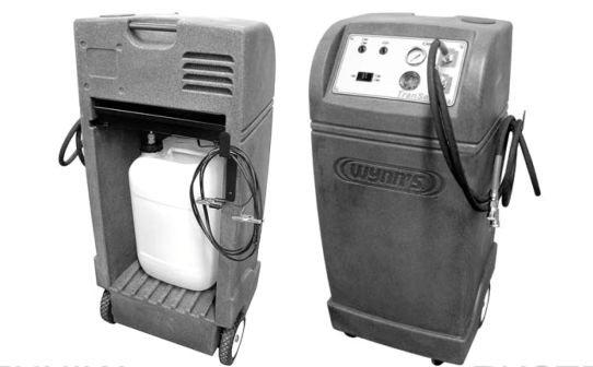 Установка для замены масла в АКПП с электрическим приводом и быстросъемным соединением, передвижная, TranServe Wynn's