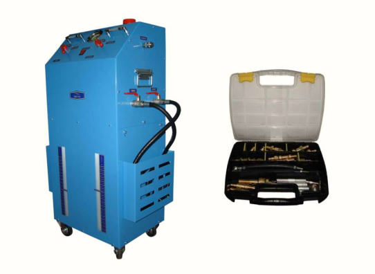 Установка для промывки и замены масла в АКПП с электрическим приводом 220В, с насосом 6 л/мин, давление 3 бара, SMC-701