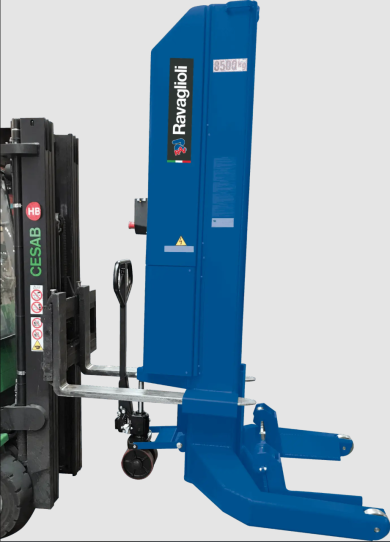 Подкатной подъемник для грузовых автомобилей электрогидравлический 44т Ravaglioli RAV305H.8WS, 8 колонн