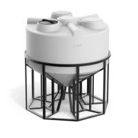 Емкость пластиковая 3000л TKV3000S4+TK8 (с обрешеткой)