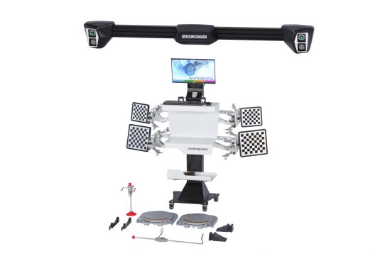 Стенд 3D сход-развал для легковых автомобилей настенный Nordberg C802-C (7015)