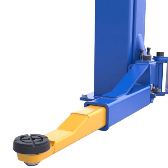 Двухстоечный подъемник Sivik ПГА-4200-КЕ синий 4.2т, электрогидравлический, 380В, с верхней синхронизацией, 95-1750 мм