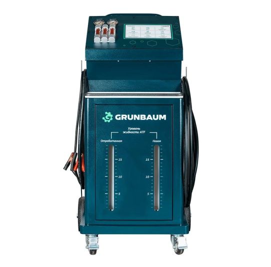  Установка для промывки и замены масла в АКПП, электрическая 12В 220В, давление до 10 бар и насосом 5 л/мин, GrunBaum ATF4000N GB61007