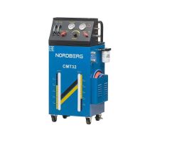 Передвижная пневматическая установка с масляным фильтром и комплектом адаптеров для промывки и замены жидкости АКПП Nordberg CMT32