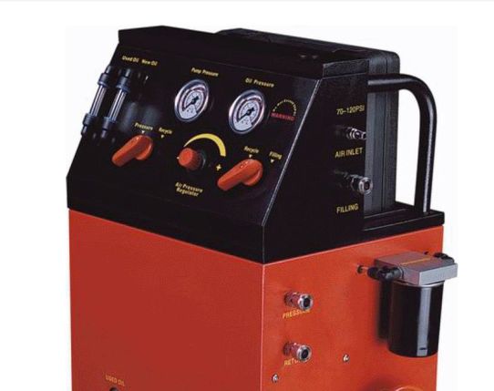 Пневматическая установка с насосом и фильтром для замены и промывки жидкости АКПП, 2х30 л, 7 бар, Atis GA-322