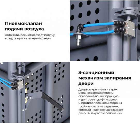 Защитная автоматическая клеть Nordberg 46TC12 для грузовых колёс с Ti10D и CH5F