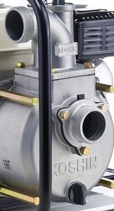Бензиновая мотопомпа KOSHIN STH-80X для чистой и слабозагрязненной воды 900 л/м, 3 дюйма (80мм)